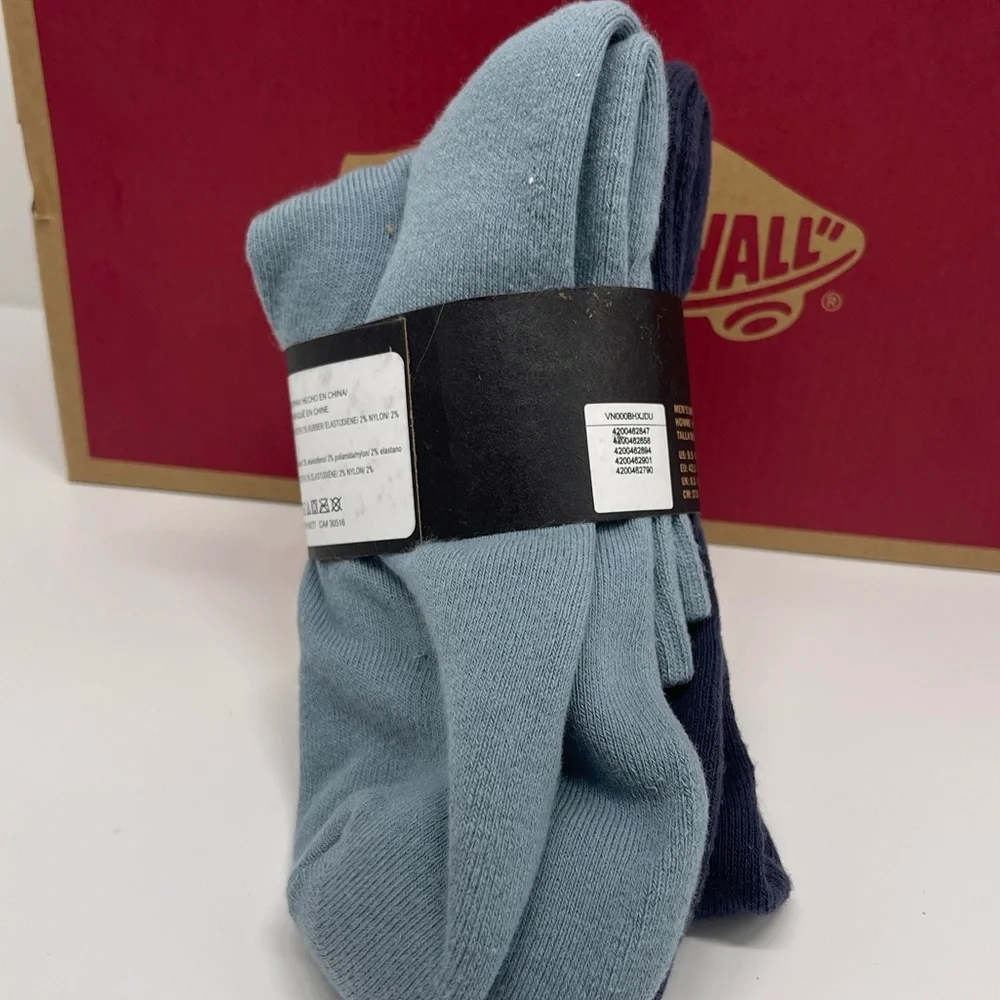 VANS. HALF CREW Socks HAUTEUR CHENLE CALCETIN DE MEDIA CAÑA 